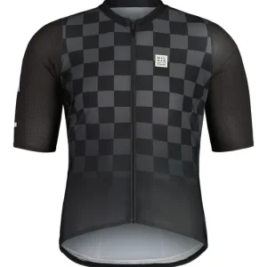 Levný Maloja Dres CampoM. (Černá) - Pánský cyklistický dres Endorphin Republic