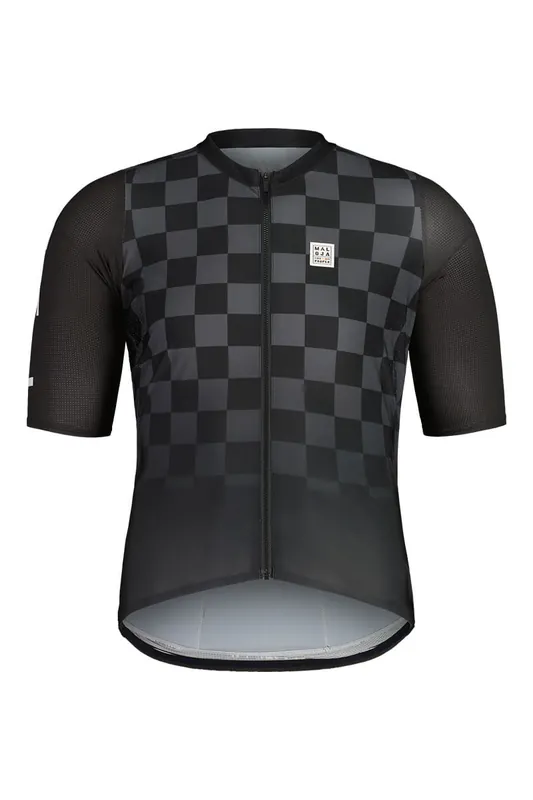Levný Maloja Dres CampoM. (Černá) - Pánský cyklistický dres Endorphin Republic
