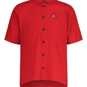 Vysoce Kvalitní Maloja Dres HunterM. (Červená) - Pánský cyklistický dres Endorphin Republic