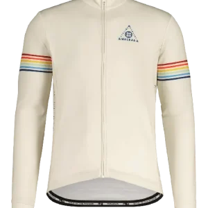 Finální Výprodej Maloja Dres SchoberM. 1/1 (Bílá) - Pánský cyklistický dres Endorphin Republic