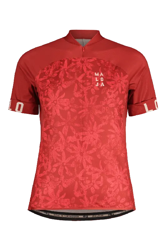 Maloja EnvaliraM. 1/2 (Červená) - Dámský cyklistický dres Endorphin Republic Levný