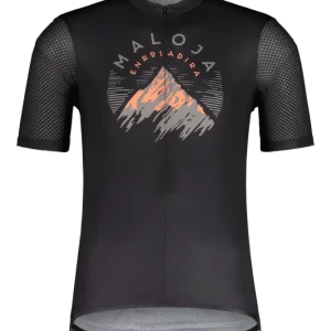 Bezpečná Platba Maloja FiemmeM. (Černá) - Pánský cyklistický dres Endorphin Republic