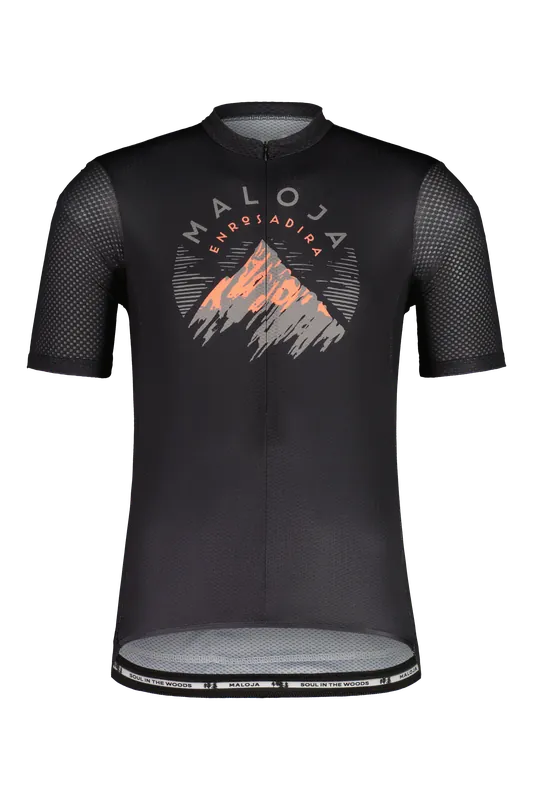 Bezpečná Platba Maloja FiemmeM. (Černá) - Pánský cyklistický dres Endorphin Republic