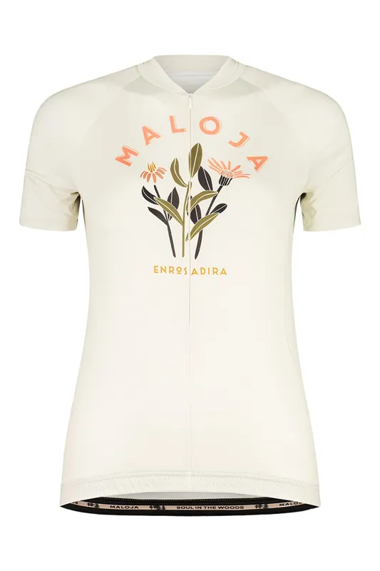 Omezená Nabídka Maloja GanesM. 1/2 (Bílá) - Dámský cyklistický dres Endorphin Republic