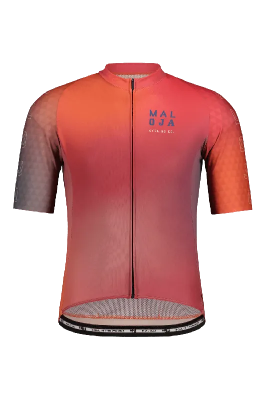Finální Výprodej Maloja (Červená) - Pánský cyklistický dres Endorphin Republic