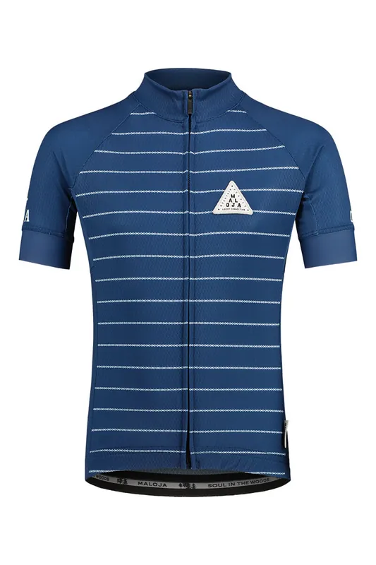 Zlevněný Maloja PrayonB. (Modrá) - Dětský cyklistický dres Endorphin Republic