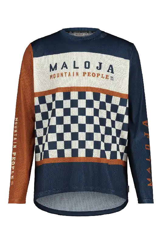Maloja ValendasM. (Modrá) - Pánské cyklistické triko Endorphin Republic Autentický