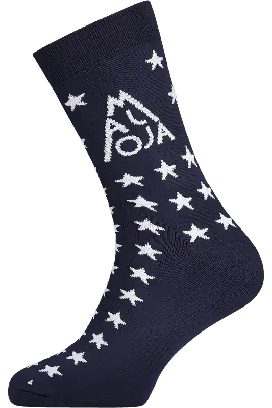 Maloja WangdueM. (Tmavě modrá) - Unisex multisportovní vysoké ponožky. Endorphin Republic Jen Po Omezenou Doba