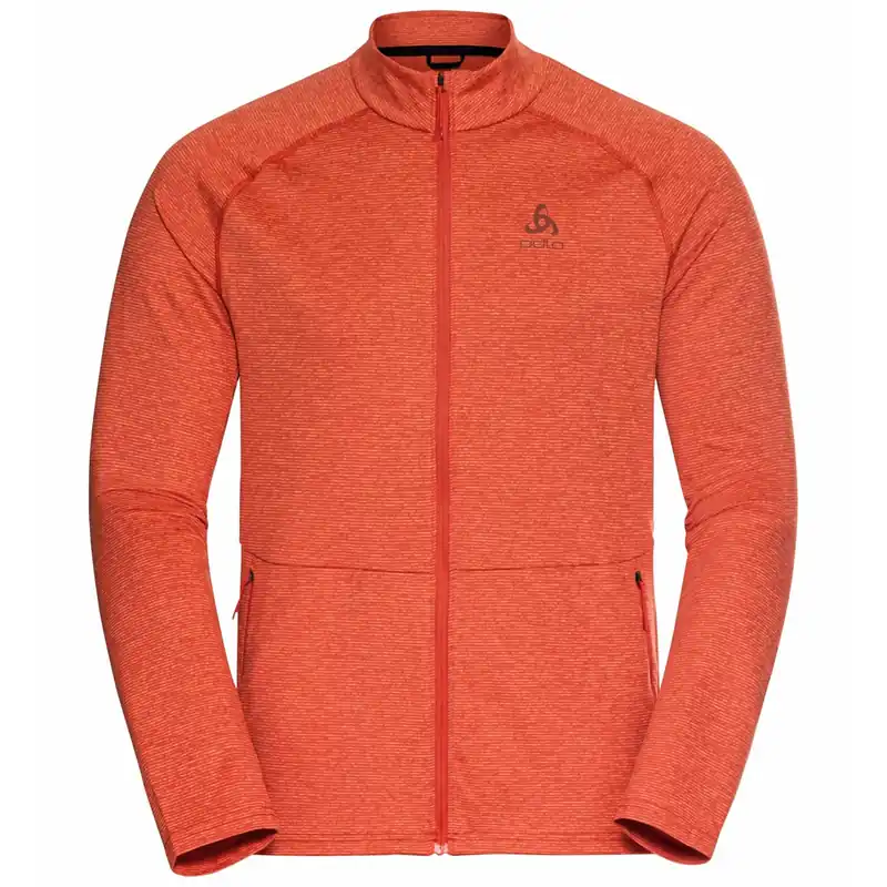 Jen Po Omezenou Doba Midlayer full zip SESVENNA (Oranžová) - Mikina na zip Endorphin Republic