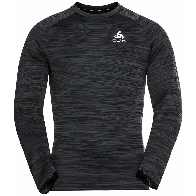 Midlayer RUN EASY WARM (Černá) - Běžecká mikina Endorphin Republic Výprodej
