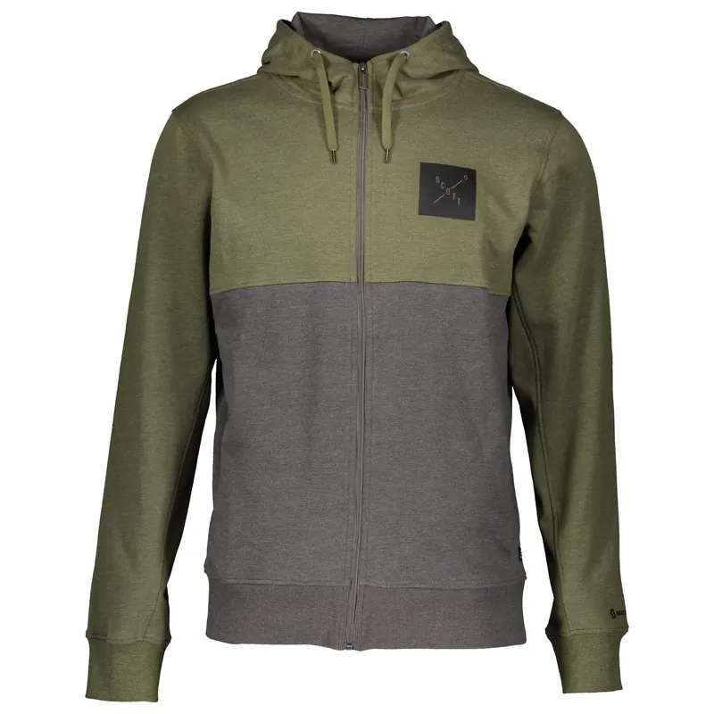 Poslední Šance Scott Zip Hoody M‘s 10 Casual (Zelená) - Mikina na zip s kapucí Endorphin Republic