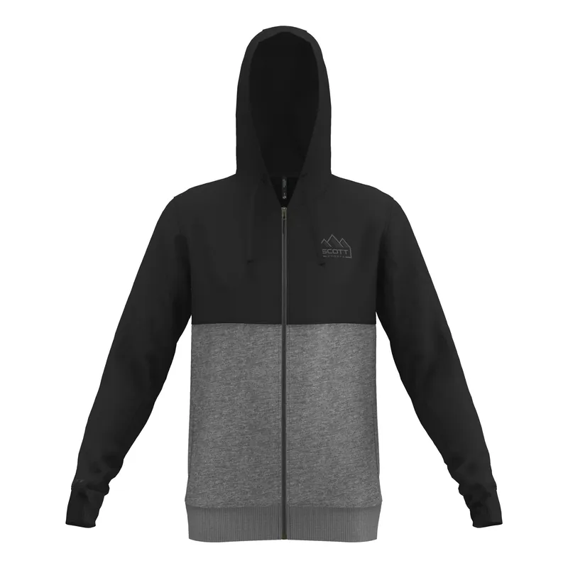 Tovární Cena Scott zip Hoody M‘s 10 Casual (Černá) - Mikina na zip s kapucí Endorphin Republic