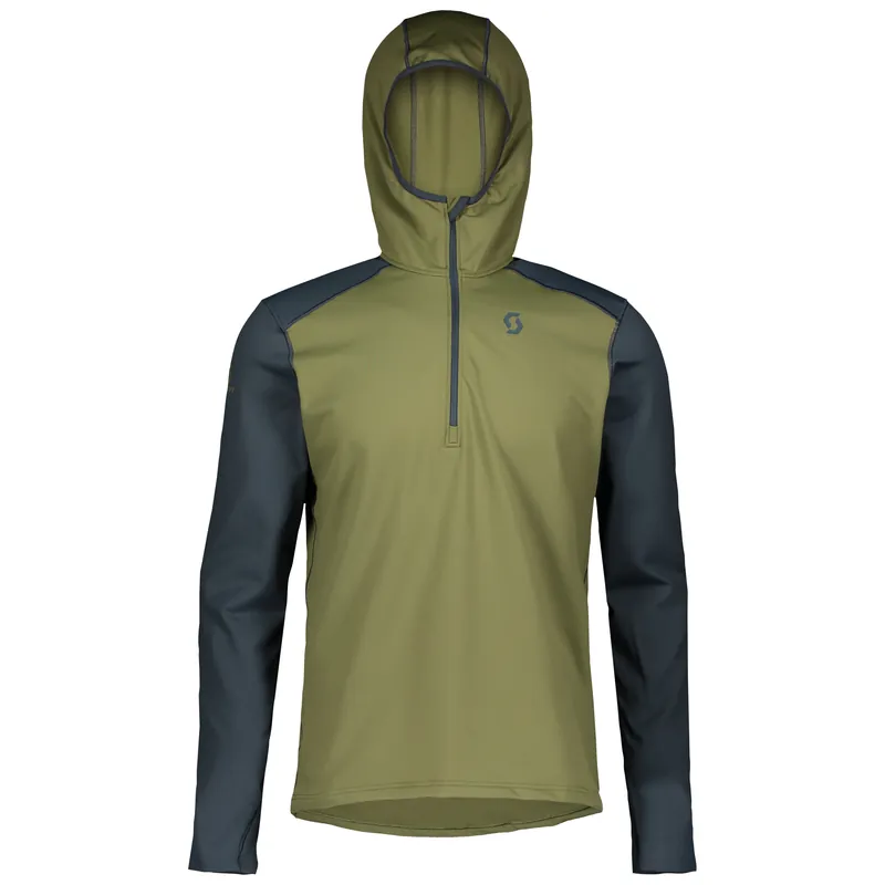 SCOTT Pullover M‘s Defined Mid (Zelená) - Mikina s kapucí Endorphin Republic Levný
