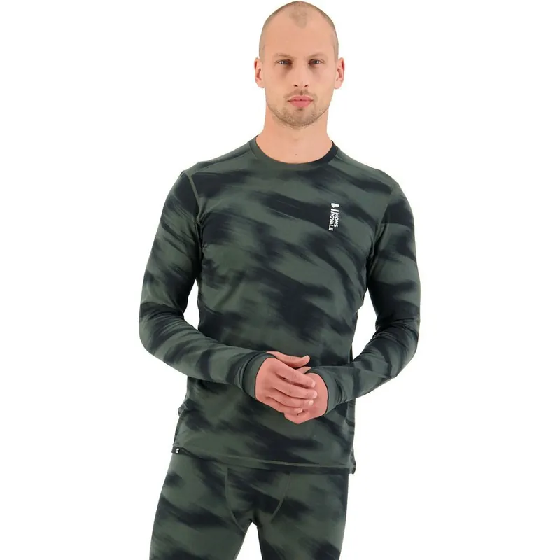 Top Prodej Mons Royale Cascade Merino Flex 200 LS (Černá) - Pánské funkční spodní kalhoty Endorphin Republic