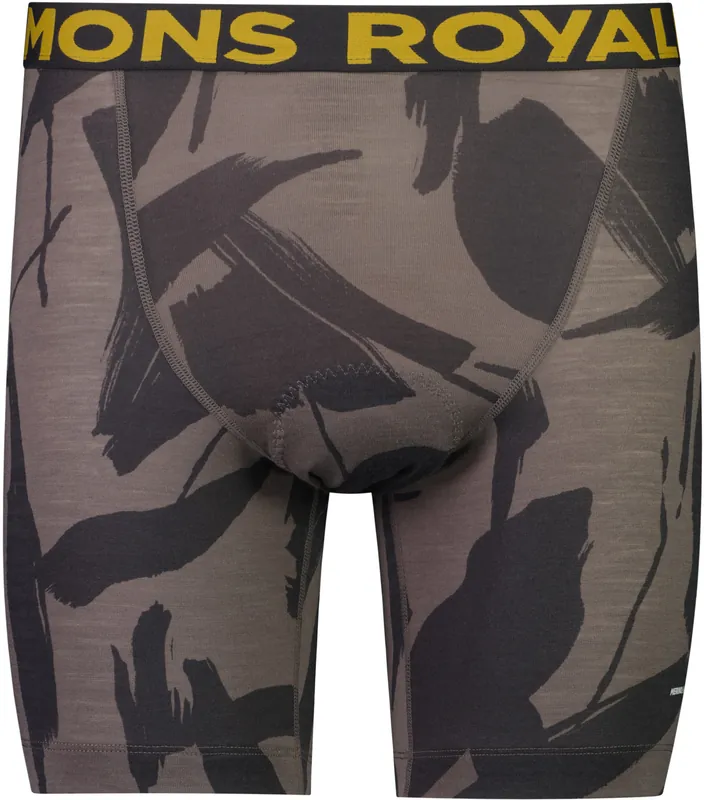 Ověřený Mons Royale LOW PRO MERINO BIKE SHORT LINER - Pánská merino cyklistická vložka Endorphin Republic