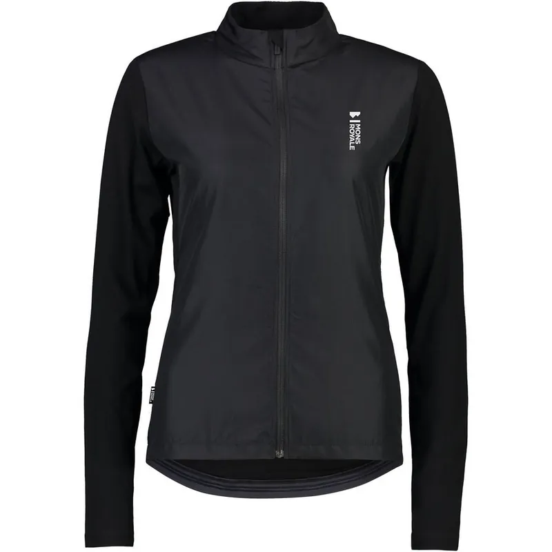 Mons Royale Redwood Wind Jersey (Černá) - Dámská cyklistická bunda Endorphin Republic Nová Kolekce
