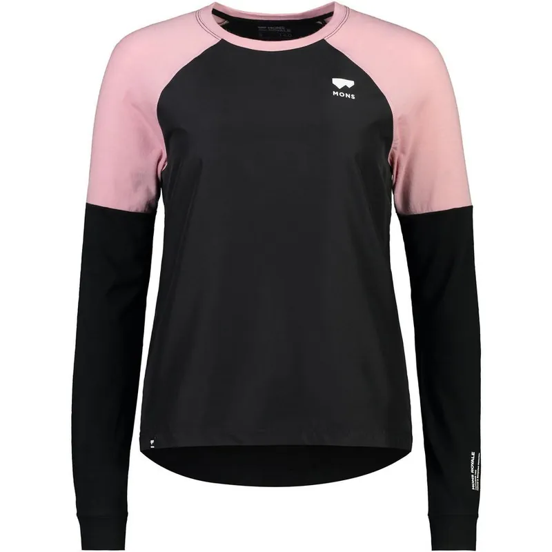 Mons Royale Tarn Merino Shift Wind Jersey (Černá) - Dámský cyklistický dres Endorphin Republic Hit Sezóny