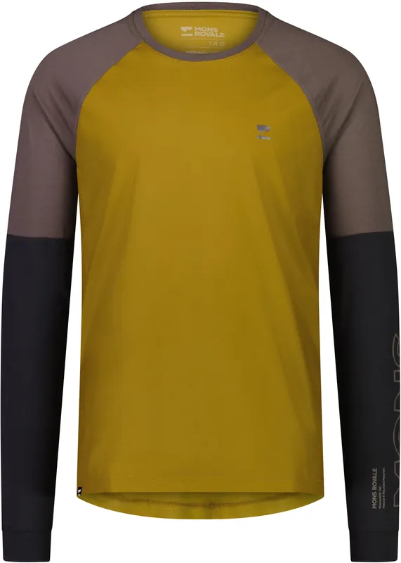 Mons Royale TARN MERINO SHIFT WIND JERSEY (Tmavě červená) - Pánské merino triko Endorphin Republic Vrácení Zdarma