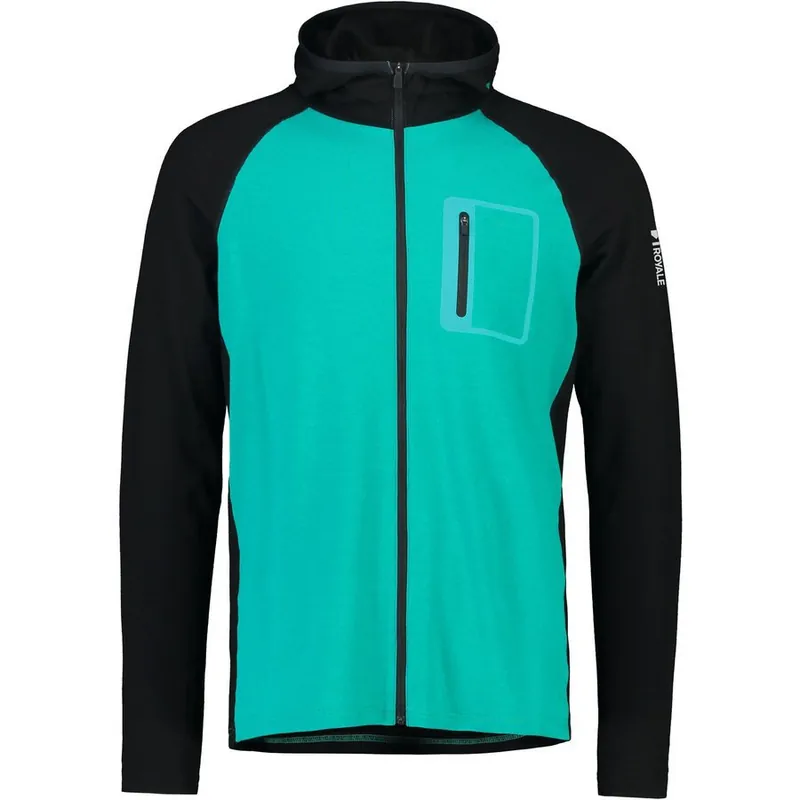 Mons Royale Traverse Full Zip (Bílá) - Pánská mikina Endorphin Republic Vrácení Zdarma