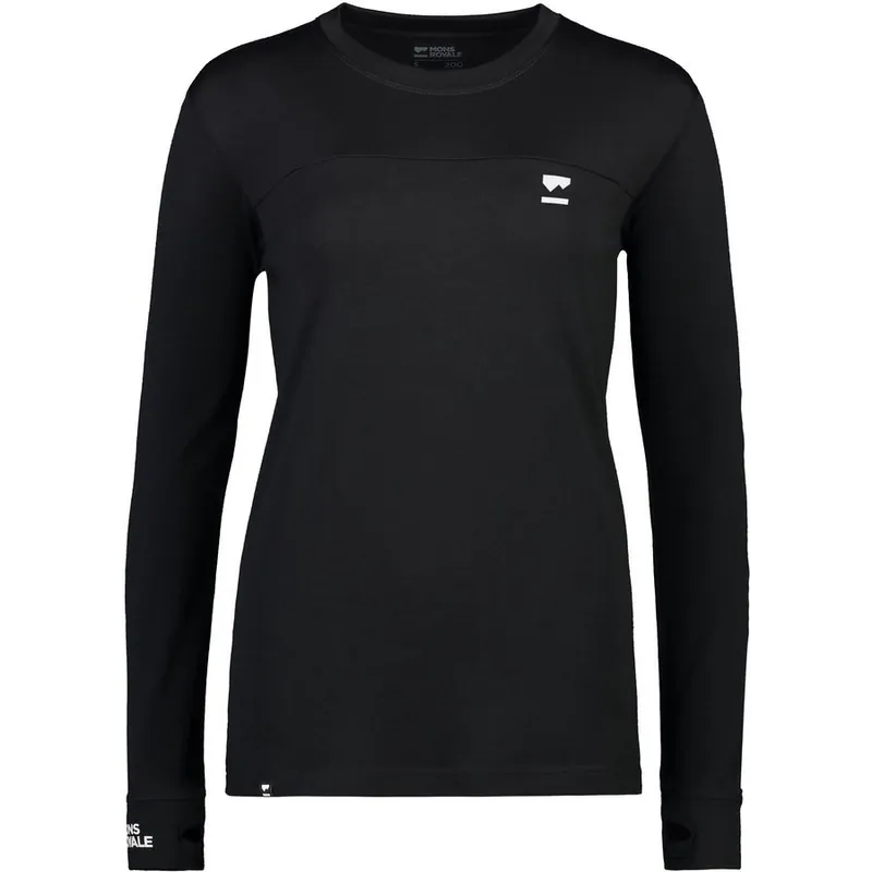 Časově Omezené Mons Royale Yotei BF LS (Černá) - Dámské hřejivé 100% merino triko Endorphin Republic