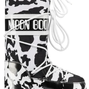 Moon Boot Icon Cow printed (Bílá) - Dámské sněhule Endorphin Republic Zlevněný