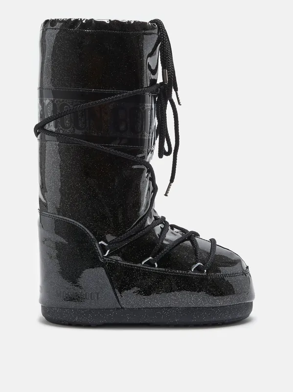 Výprodej Moon Boot ICON GLITTER (Černá) - Dámské sněhule Endorphin Republic