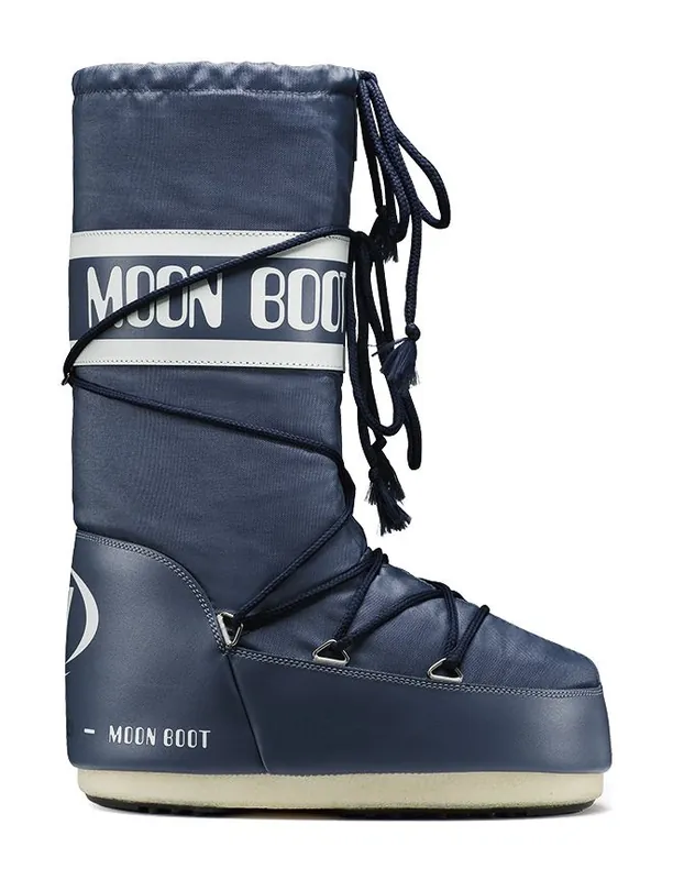 MOON BOOT ICON NYLON (Tmavě modrá) - Dětské sněhule Endorphin Republic Ihned K Objednání