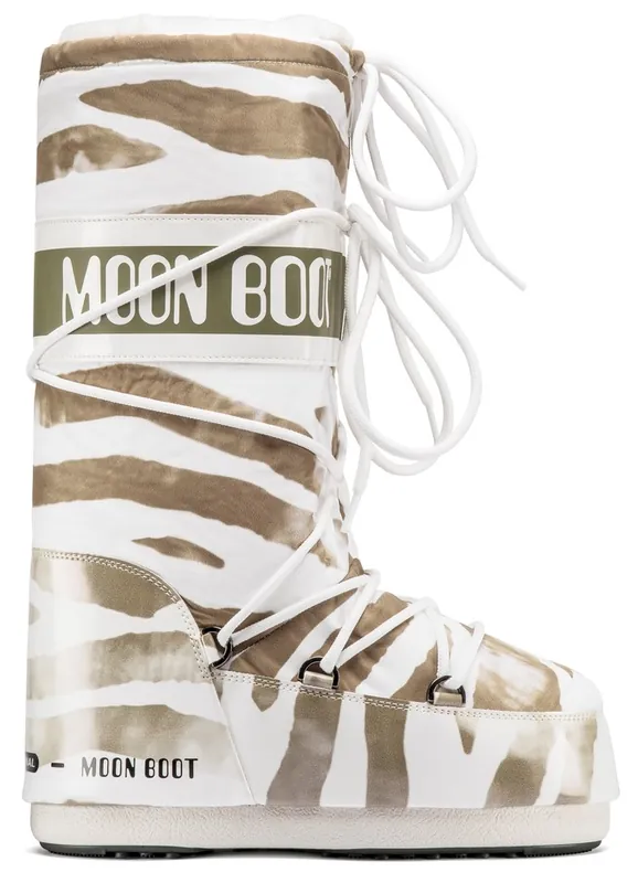 Nová Kolekce MOON BOOT ICON ZEBRA (Bílá) - Dámské sněhule Endorphin Republic