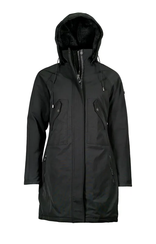 Northland Elvira Mantel (Černá) - Dámská teplá a nepromokavá zimní parka. Endorphin Republic Cenová Bomba