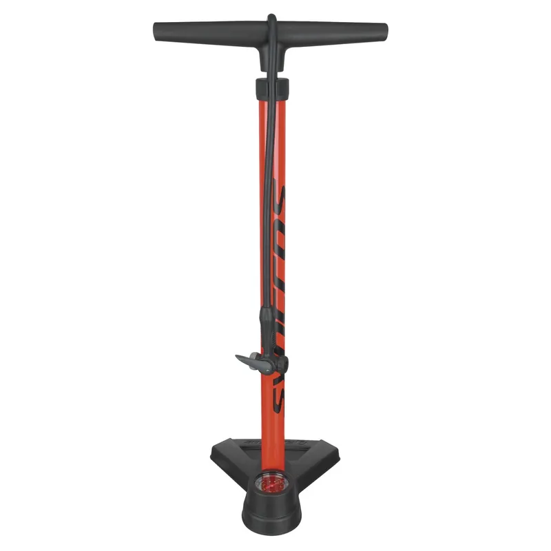 Originální syncros Floor pump FP3.0 red/black 1size (Červená) - nožní pumpa Endorphin Republic