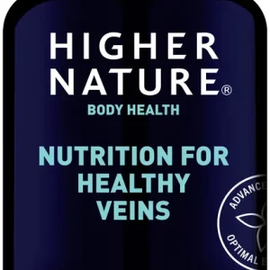 HIGHER NATURE Nutrition for Healthy Veins - Vitamínové kapsle proti křečovým žilám Endorphin Republic Originální