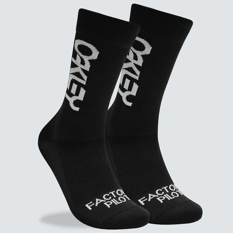 Oakley FACTORY PILOT MTB SOCKS (Černá) - Pánské cyklistické ponožky Endorphin Republic Dokud Zásoby Vydrží