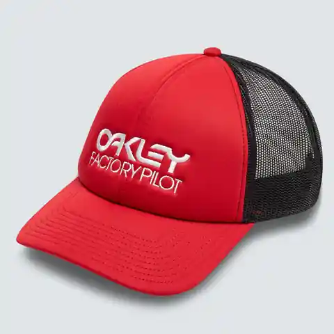 Výprodej Oakley FACTORY PILOT TRUCKER HAT (Červená) - Pánská cyklistická kšiltovka Endorphin Republic