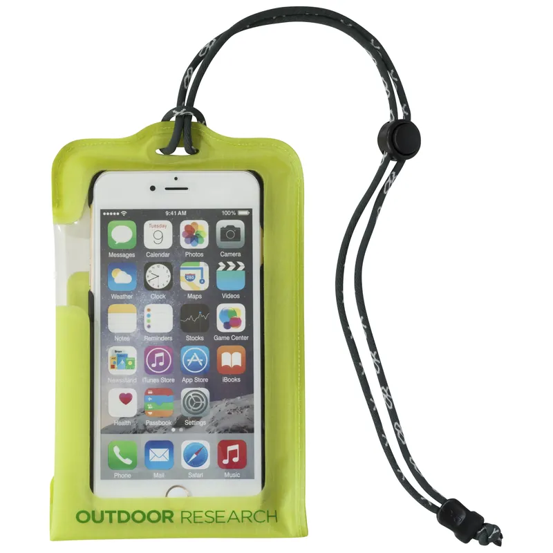 Outdoor Research SensOutdoor Research Dry Pocket Smartphone Large (Zelená) - Ochranné pouzdro na telefon Endorphin Republic Novinka