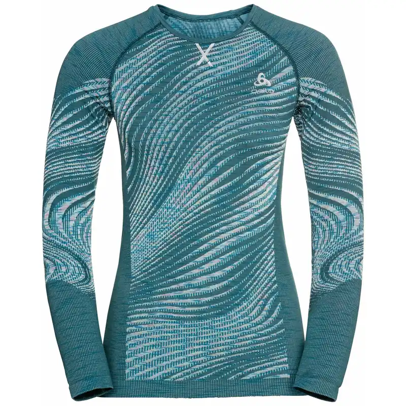 Poslední Šance BL TOP Crew neck l/s BLACKCOMB ECO (Zelená) - Dámské sportovní termoprádlo Endorphin Republic
