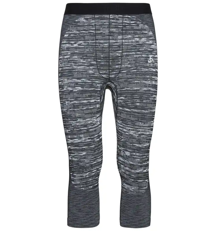 Odlo BL BOTTOM 3/4 BLACKCOMB ECO (Černá) - Pánské spodní funkční 3/4 kalhoty Endorphin Republic Nízká Cena