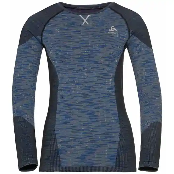 Must-Have Odlo Bl Top Crew Neck L/S Blackcomb (Modrá) - Dámské funkční triko s dlouhým rukávem Endorphin Republic