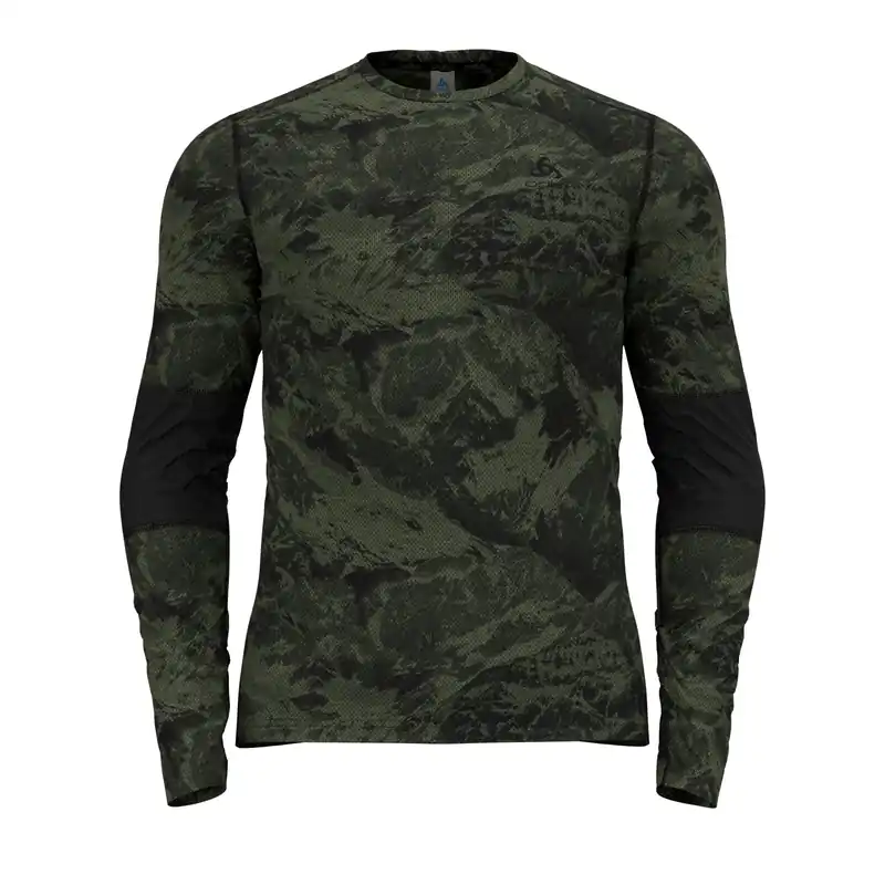Must-Have Odlo BL TOP crew neck l/s WHISTLER ECO (Zelená) - Pánské sportovní termoprádlo Endorphin Republic