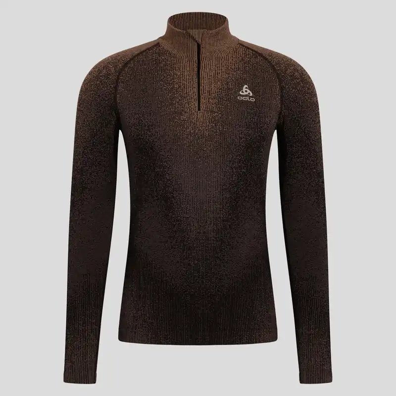 Výprodej Odlo BL TOP turtle neck l/s half zip PERFORMANCE WARM BLACKCOMB - Pánské termoprádlo Endorphin Republic