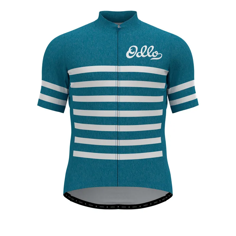 Poslední Šance Odlo ELEMENT Short-Sleeve Cycling Jersey (Modrá) - Dámský cyklistický dres Endorphin Republic