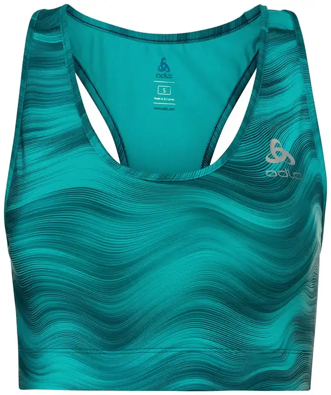 Odlo Essential Print top (Zelená) - Dámská sportovní podprsenka Endorphin Republic Přímo Od Výrobce