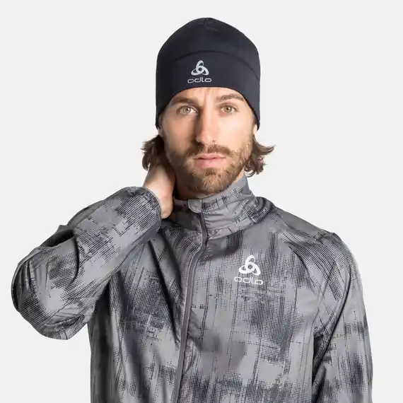 Odlo Hat Polyknit Warm (Černá) - Unisex strečová sportovní čepice Endorphin Republic Speciální Cena