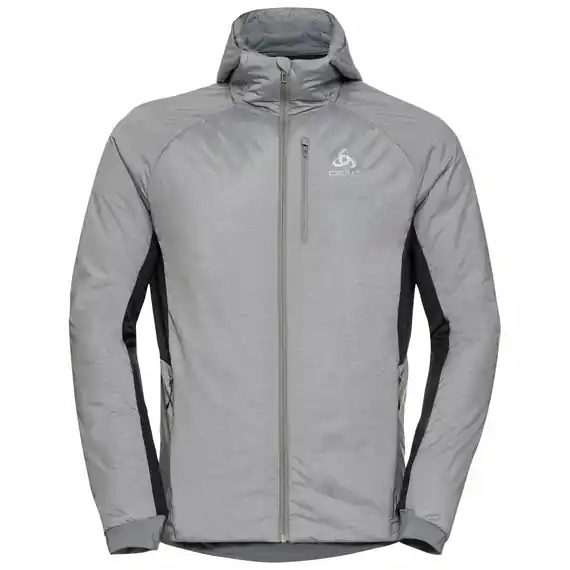 Odlo Jacket Millennium X Warm (Šedá) - Pánská přiléhavá chytře zateplená bunda. Endorphin Republic Must-Have
