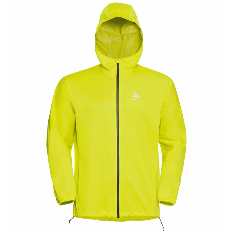 Odlo Jacket ZEROWEIGHT WATERPROOF (Šedá) - Pánská nepromokavá běžecká bunda Endorphin Republic Tovární Cena