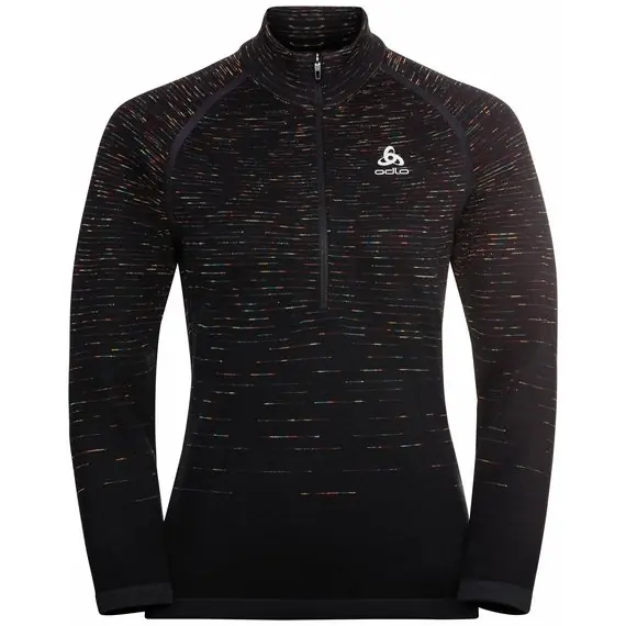 Jen Po Omezenou Doba Odlo Midlayer 1/2 zip BLACKCOMB (Černá) - Mikina s 1/2 zipem Endorphin Republic