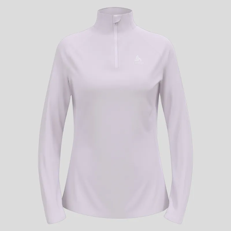 Finální Výprodej Odlo Mid layer 1/2 zip ESSENTIAL CERAMIWARM - Dámská mikina Endorphin Republic
