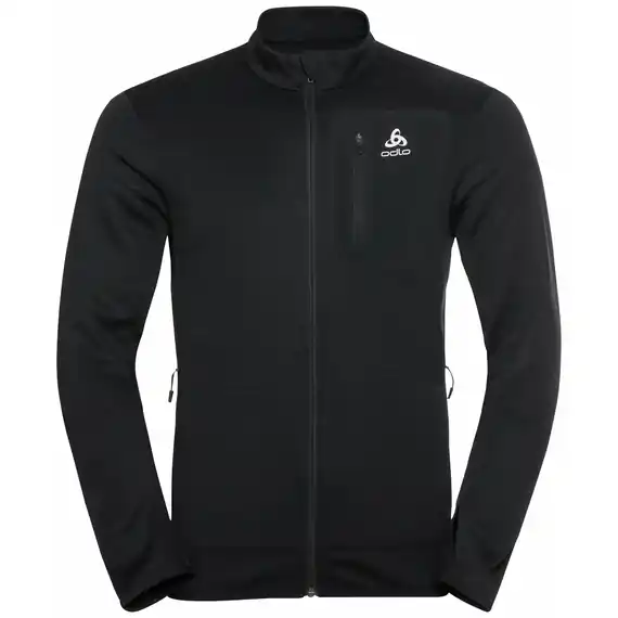 Jen Po Omezenou Doba Odlo Midlayer full zip Blaze Ceramiwarm Pro (Černá) - Pánská mikina Endorphin Republic