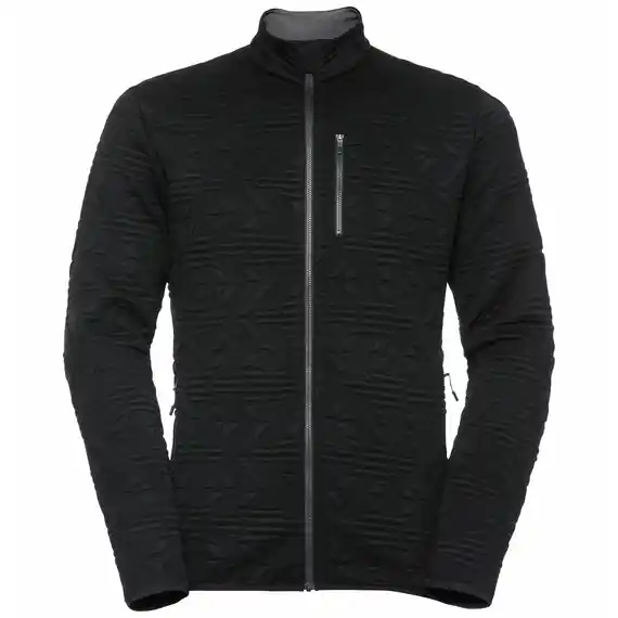 Hit Sezóny Odlo Midlayer Full Zip Corviglia Kinship (Černá) - Pánská univerzální fleecová mikina. Endorphin Republic