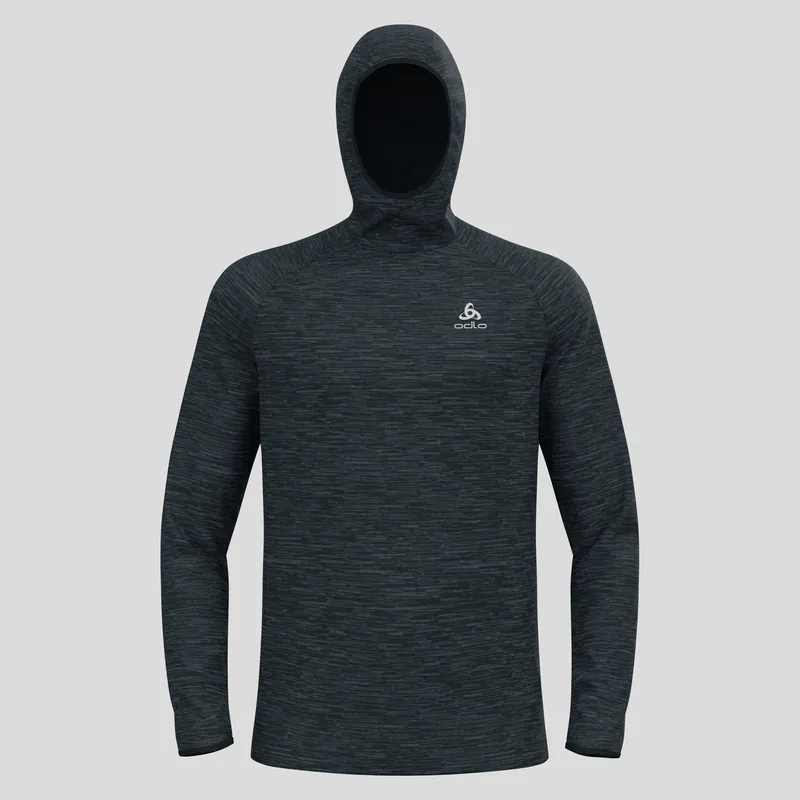 Odlo Mid layer hoody ESSENTIAL THERMAL (Černá) - Pánská mikina Endorphin Republic Ihned K Objednání