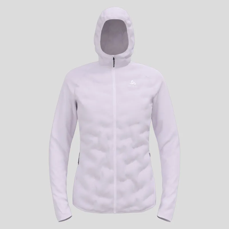 Odlo Mid layer hoody full zip ZEROWEIGHT INSULATOR - Dámská bunda Endorphin Republic Víkendová Akce
